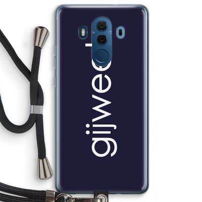 Gijweet: Huawei Mate 10 Pro Transparant Hoesje met koord