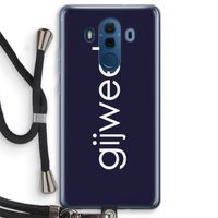 Gijweet: Huawei Mate 10 Pro Transparant Hoesje met koord