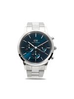 Daniel Wellington montre Iconic Link Chronograph 42 mm - Bleu - thumbnail