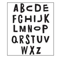 Paperfuel • snijmal a5 alphabet