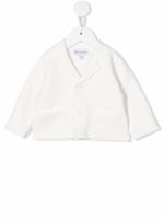 Emporio Armani Kids blazer à simple boutonnage - Blanc