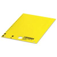 Phoenix Contact 0803813 US-EML (15X9) YE Etiket 9 x 15 mm Aantal etiketten: 84