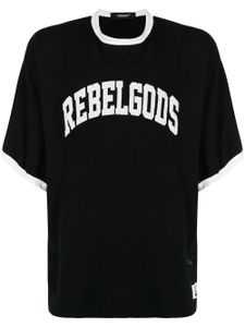Undercover t-shirt en coton à slogan imprimé - Noir
