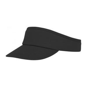 Sunvisor zonneklep voor volwassenen - Zwart - Katoenen verstelbare zonnekleppen - Dames/heren