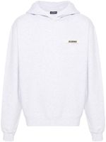 Jacquemus haut Le Hoodie Gros Grain - Gris - thumbnail