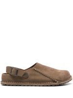 Birkenstock sandales en daim - Tons neutres