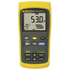 Fluke 53 II B Temperatuurmeter -250 - +1767 °C Sensortype J, K, T, E, R, S, N