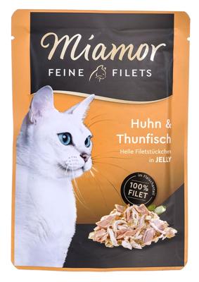 Miamor natvoer voor kat Kip met tonijn 100 g