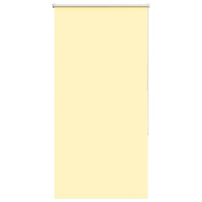Rolgordijn verduisterend 70x150 cm stofbreedte 65,7 cm geel