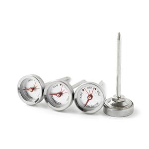 Bengt Ek Design Mechanische Vlees Thermometer - 4 stuks - Staal