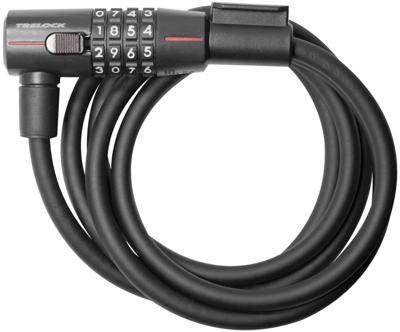 Trelock sk415 spiraalkabelslot code 180/15mm zwart