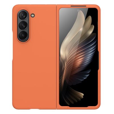 Lunso - Samsung Galaxy Z Fold5 - Backcover hoes - Oranje