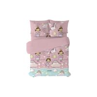 Dekbedovertrek set Pierre Cardin Morgana Roze Bed van 105 3 Onderdelen