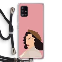 Confidence: Samsung Galaxy A51 5G Transparant Hoesje met koord