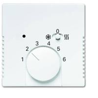 Busch-Jaeger 2CKA001710A4049 Temperatuurregelaar Afdekking Future lineair Verkeerswit, Wit 1 stuk(s)