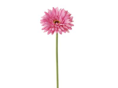 Gerbera l58 cm roze zijde nepbloem - Louis maes