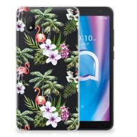 Alcatel 1B (2020) | TPU Hoesje | Flamingo Palms