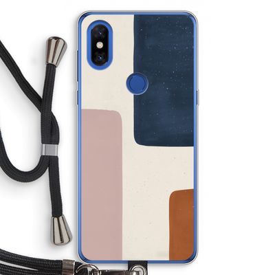 Geo #5: Xiaomi Mi Mix 3 Transparant Hoesje met koord