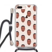 Kanye Call Me?: iPhone 8 Plus Transparant Hoesje met koord