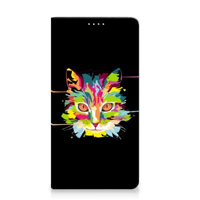 Samsung Galaxy A54 Magnet Case Cat Color