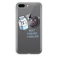 Best Friend Forever: iPhone 8 Plus Transparant Hoesje