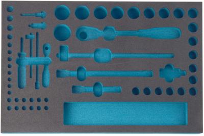HAZET 2-componenten zachschuiminleg 163-57L · L x B: 519 mm x 342 mm