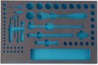 HAZET 2-componenten zachschuiminleg 163-57L · L x B: 519 mm x 342 mm
