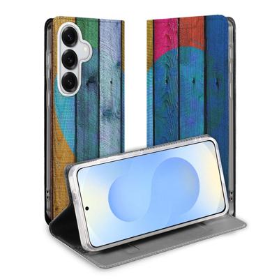 Samsung Galaxy S26 | Standcase | Hoesje Wood Heart