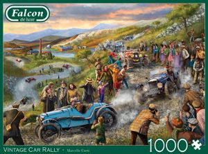 Falcon de luxe Vintage Car Rally 1000 pcs Legpuzzel 1000 stuk(s) Voertuigen