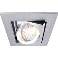 Deko Light Kardan I 110100 Plafondinbouwring LED, Halogeen GU5.3, MR16 50 W Zilver