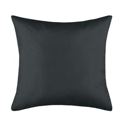 Stof Textile sierkussen Hawaii - antraciet - 40 x 40 cm - bank kussens - polyester