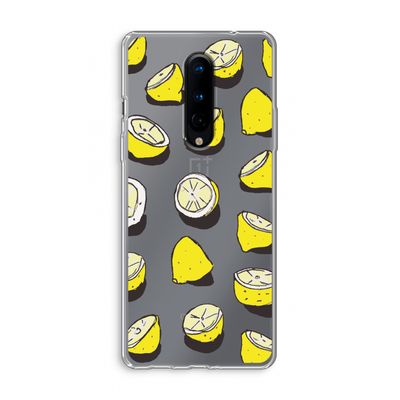 When Life Gives You Lemons...: OnePlus 8 Transparant Hoesje