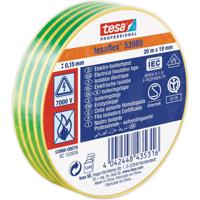 tesa 53988-00076-00 Isolatietape tesa Professional Geel, Groen (l x b) 20 m x 19 mm 1 stuk(s) - thumbnail