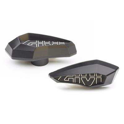 GIVI Frame sliders, voor de moto, Zwart