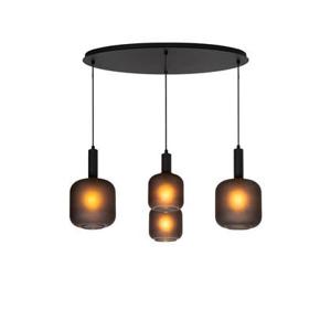 Lucide ELOISE Hanglamp 4xE27 - Zwart