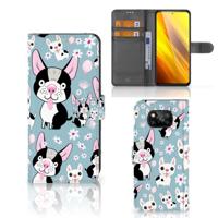 Xiaomi Poco X3 | Poco X3 Pro | Telefoonhoesje | Met pasjeshouder | Hondjes