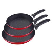 Pannenset San Ignacio Rood Aluminium