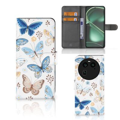 Telefoonhoesje | Met pasjeshouder | voor OPPO Find X6 Vlinder