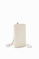 Middelgrote portemonnee met draagriem - WHITE - U