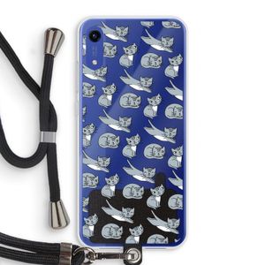 Poezen: Honor Play 8A Transparant Hoesje met koord