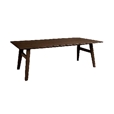 Tower Living Eettafel 'Aura' Acaciahout, 180 x 90cm, kleur Espresso