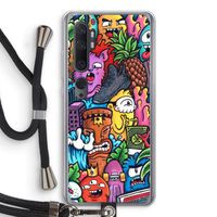 Vexx Mixtape: Xiaomi Mi Note 10 Pro Transparant Hoesje met koord