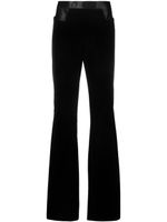 TOM FORD pantalon évasé à taille haute - Noir