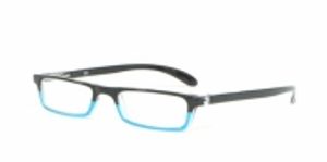 HIP Leesbril Duo zwart/blauw +2.5