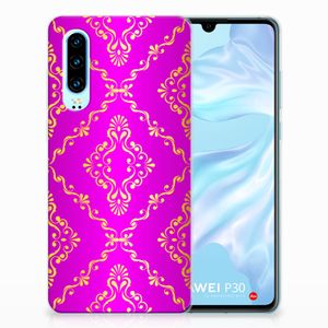 Siliconen Hoesje Huawei P30 Barok Roze