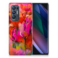 Smartphone hoesje OPPO Find X3 Neo Tulips