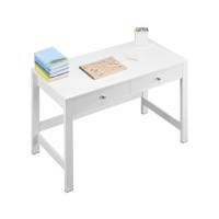 VEVOR Klein bureau met lade, rechthoekig, wit