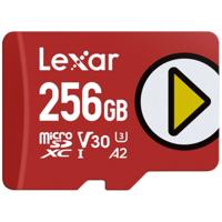 Micro SD geheugenkaart met adapter Lexar LMSPLAY256G-BNSNG 256 GB