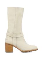 Shabbies Amsterdam Dames Laarzen in Leder (Wit) Shabbies Amsterdam Dames Laarzen in Leder (Wit)