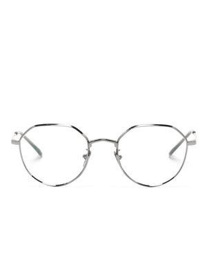 Giorgio Armani lunettes de vue à monture géométrique - Gris